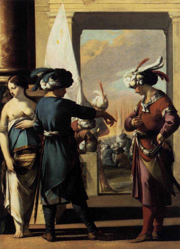 Laurent de la Hyre Cyrus Announcing to Araspas that Panthea Has Obtained His Pardon Germany oil painting art